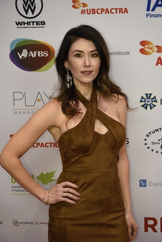 JEWEL STAITE at Ubcp/Actra Awards Gala at Vancouver Playhouse 12/08/2018