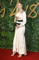 JODIE KIDD at British Fashion Awards in London 12/10/2018