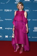 JODIE WHITTAKER at British Independent Film Awards 2018 in London 12/02/2018