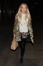 JORGIE PORTER Arrives at RTE Studios in Dublin 12/09/2018