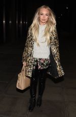 JORGIE PORTER Arrives at RTE Studios in Dublin 12/09/2018