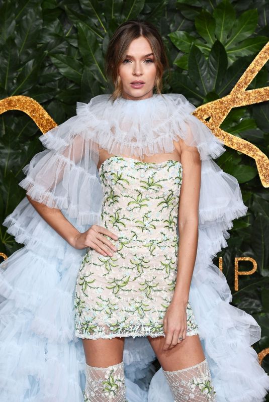 JOSEPHINE SKRIVER at British Fashion Awards in London 12/10/2018