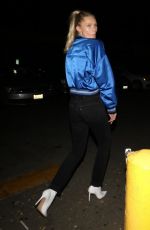 JOSIE CANSECO at Delilah Nightclub in West Hollywood 12/16/2018