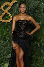 JOURDAN DUNN at British Fashion Awards in London 12/10/2018