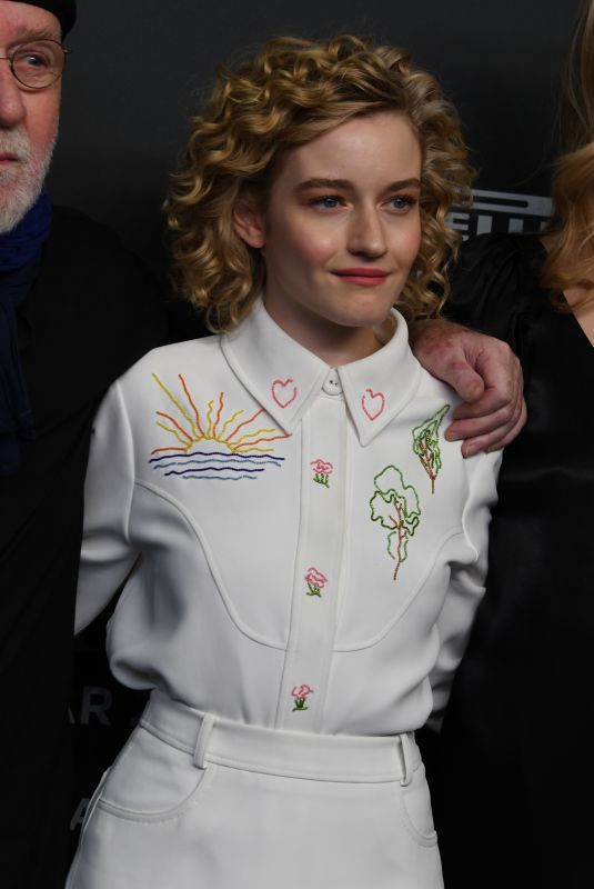 JULIA GARNER at Pirelli Calendar 2019 Launch Gala in Milan 12/05/2018