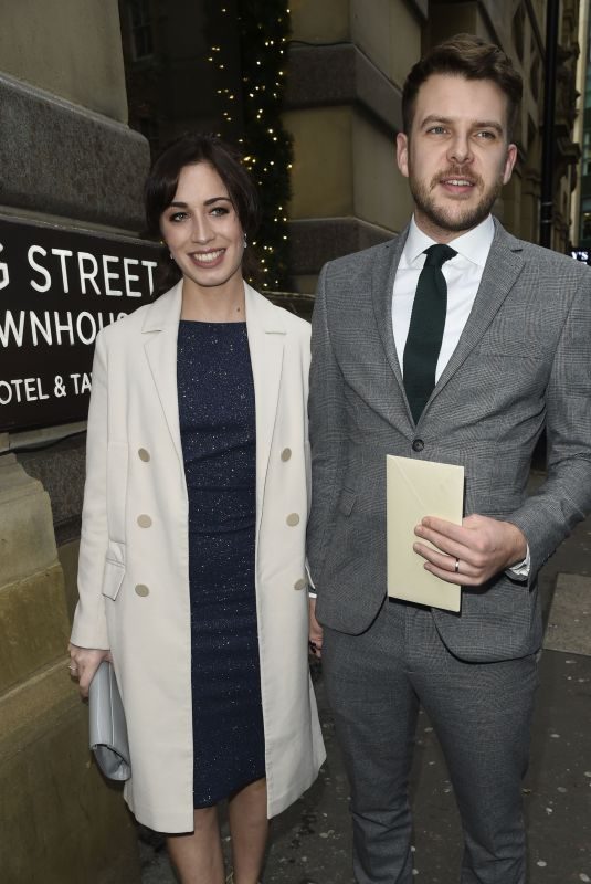 JULIA GOULDING Arrives Tina O’Brien’s Wedding Day in Manchester 12/31/2018