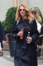 JULIA ROBERTS Out Shopping in New York 12/02/2018