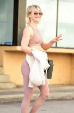 JULIANNE HOUGH Leaves a Gym in Los Angeles 12/20/2018