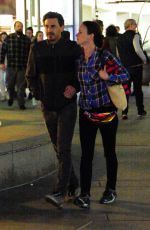 JULIETTE LEWIS Out on Christmas Day in Los Angeles 12/25/2018