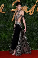KAIA GERBER and CINDY CRAWFORD at British Fashion Awards in London 12/10/2018