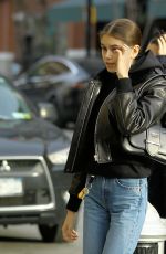 KAIA GERBER Arrives at Alexandra Wang Fashion Show in New York 12/01/2018