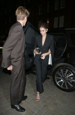 KAIA GERBER Arrives at Chiltern Firehouse in London 12/10/2018
