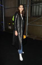 KAIA GERBER Arrives at Versace Fashion Show in New York 12/02/2018