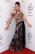 KAIA GERBER at British Fashion Awards in London 12/10/2018