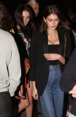 KAIA GERBER at Dave Chappelle and John Mayer