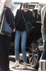 KAIA GERBER at Heathrow Airport to Los Angeles 12/11/2018