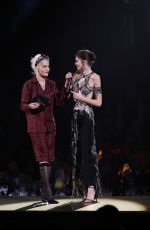 KAIA GERBER is presented with the Model of the Year Award, presented by RITA ORA at The Fashion Awards 2018