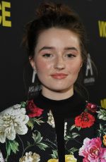 KAITLYN DEVER at Vice Premiere in Los Angeles 12/11/2018