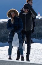 KALEY CUOCO on Honeymoon in Zermatt 12/15/2018