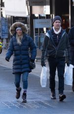 KALEY CUOCO on Honeymoon in Zermatt 12/15/2018