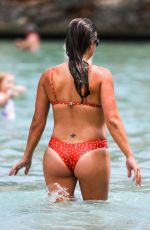 KAREN DANCZUK in Bikini at a Beach in Spain 12/29/2018