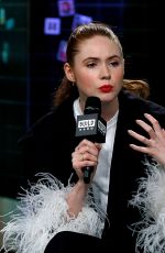 KAREN GILLAN at Build Series in New York 12/14/2018