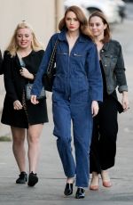KAREN GILLAN at Jimmy Kimmel Live in Hollywood 12/04/2018