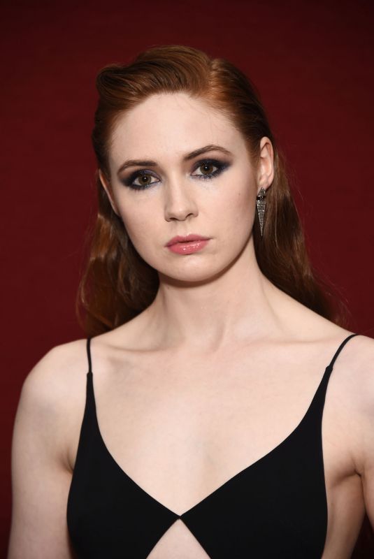 KAREN GILLAN at The Party