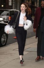 KAREN GILLAN Out and About in New York 12/14/2018