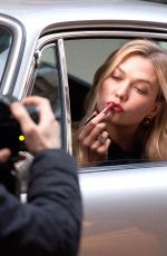 KARLIE KLOSS at Estee Lauder Photoshoot in New York 12/12/2018