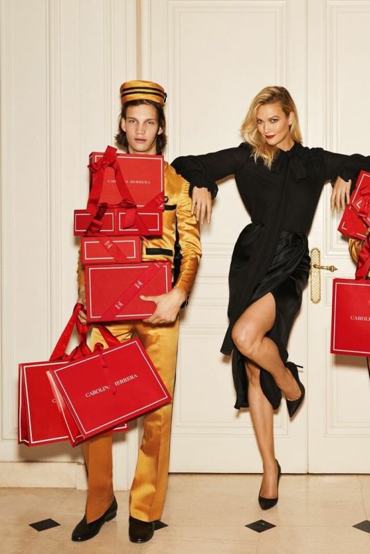 KARLIE KLOSS for Carolina Herrera, December 2018