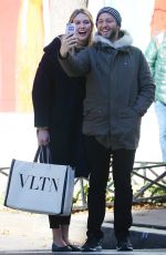 KARLIE KLOSS Out Shopping in New York 12/18/2018