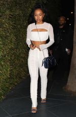 KARRUECHE TRAN Arrives at Travis Scott