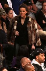 KATE BECKINSALE aat Lakers vs Indiana Pacers Game at Staples Center 11/29/2018