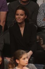 KATE BECKINSALE aat Lakers vs Indiana Pacers Game at Staples Center 11/29/2018