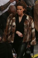 KATE BECKINSALE aat Lakers vs Indiana Pacers Game at Staples Center 11/29/2018