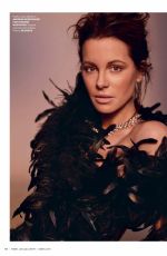 KATE BECKINSALE for Tatler Magazine, January 2019 Issue