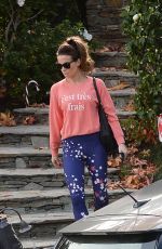 KATE BECKINSALE Heading to a Gym in Los Angeles 12/10/2018