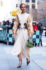 KATE BOSWRTH Arrives at AOL Studios in New York 12/06/2018
