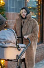 KATE HUDSON and Danny Fujikawa Out in Aspen 12/23/2018