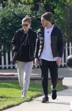 KATE MARA and Jamie Bell Out in Silver Lake 12/09/2018