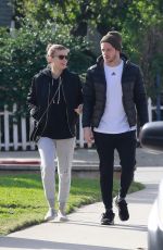 KATE MARA and Jamie Bell Out in Silver Lake 12/09/2018