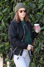 KATE MARA and Jamie Bell Out with Their Dogs in Los Angeles 12/15/2018