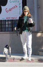 KATE MARA and Jamie Bell Out with Their Dogs in Los Angeles 12/15/2018