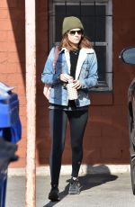 KATE MARA Leaves Ballet Bodies Class in West Hollywood 12/18/2018