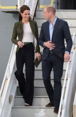 KATE MIDDLETON Arrives at RAF Akrotiri in Akrotiri 12/05/2018