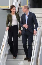KATE MIDDLETON Arrives at RAF Akrotiri in Akrotiri 12/05/2018
