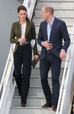 KATE MIDDLETON Arrives at RAF Akrotiri in Akrotiri 12/05/2018