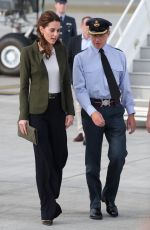 KATE MIDDLETON Arrives at RAF Akrotiri in Akrotiri 12/05/2018