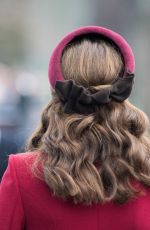 KATE MIDDLETON at Christmas Day Church Service in King